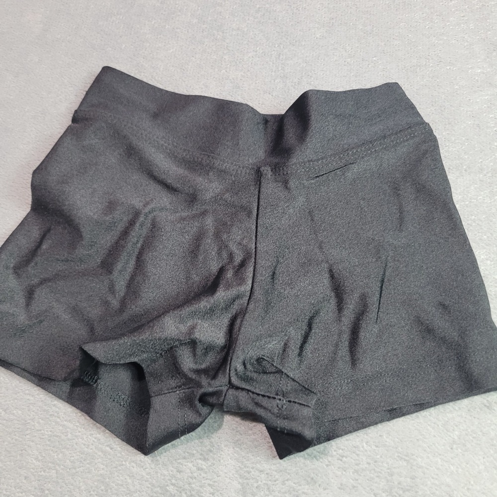 Natalie Dancewear Shorts Girls S Black Booty Boycut Gymnastics Ballet Athletic